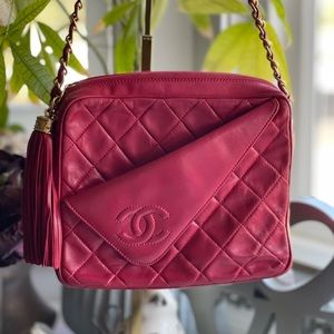 Chanel Tassel Camera bag Pre-loved OBO/only dust bag/box inclusion No card